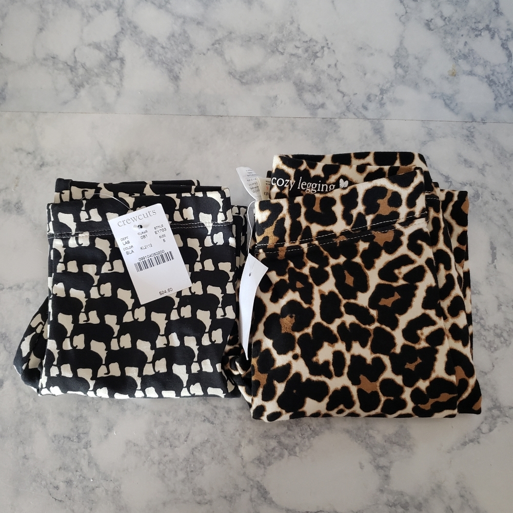 BUNDLE OF 2 NWT CREW CUT LEGGINGS